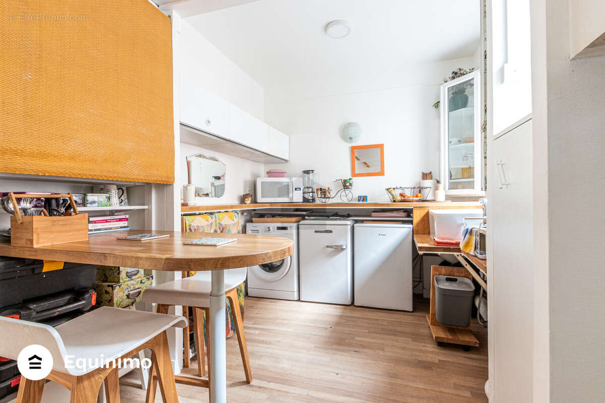 Appartement de 39m2, situé rue Jacques Kellner à 450m du métro Guy Môquet - photo 4