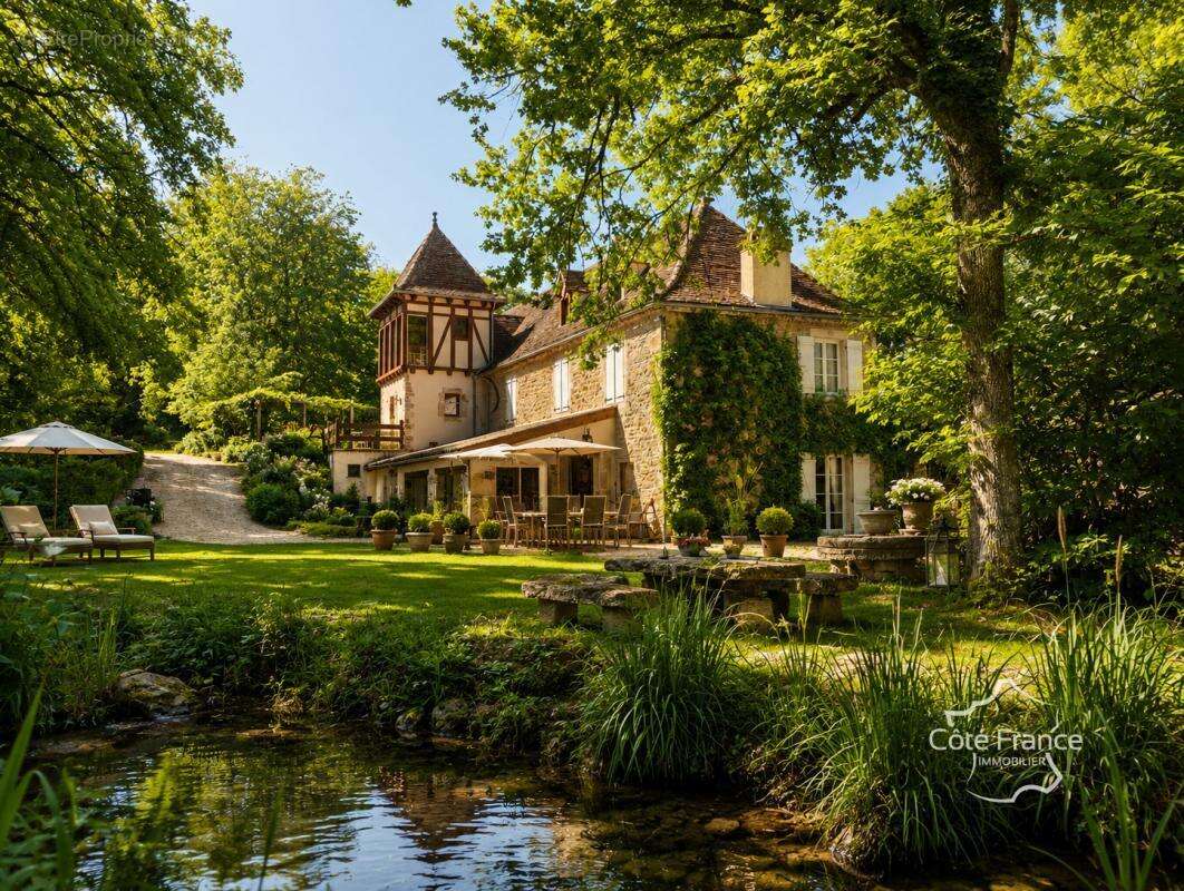 Propriété de charme 340m2 avec piscine, jacuzzi, ruisseau, 2 - photo 4