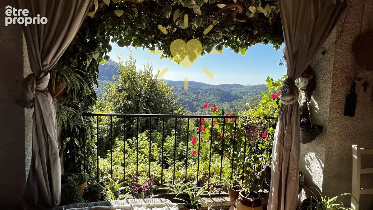 BARGEMON : Charmante maison de village, terrasse, vue, 130 m² - photo 13
