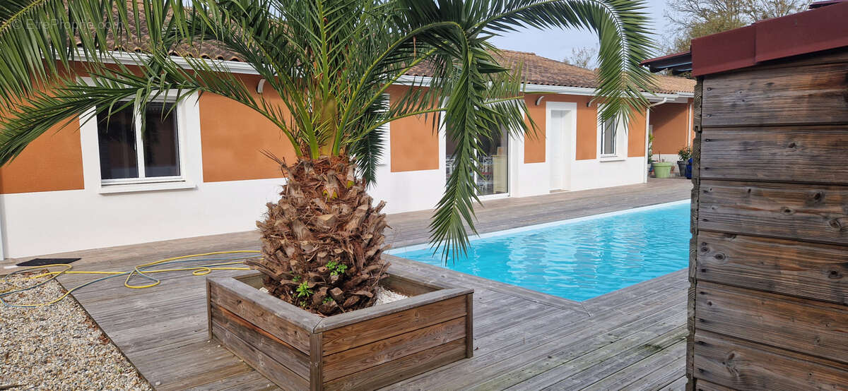belle maison P.P avec garage double, Piscine, terrasses et jardin clos - photo 10