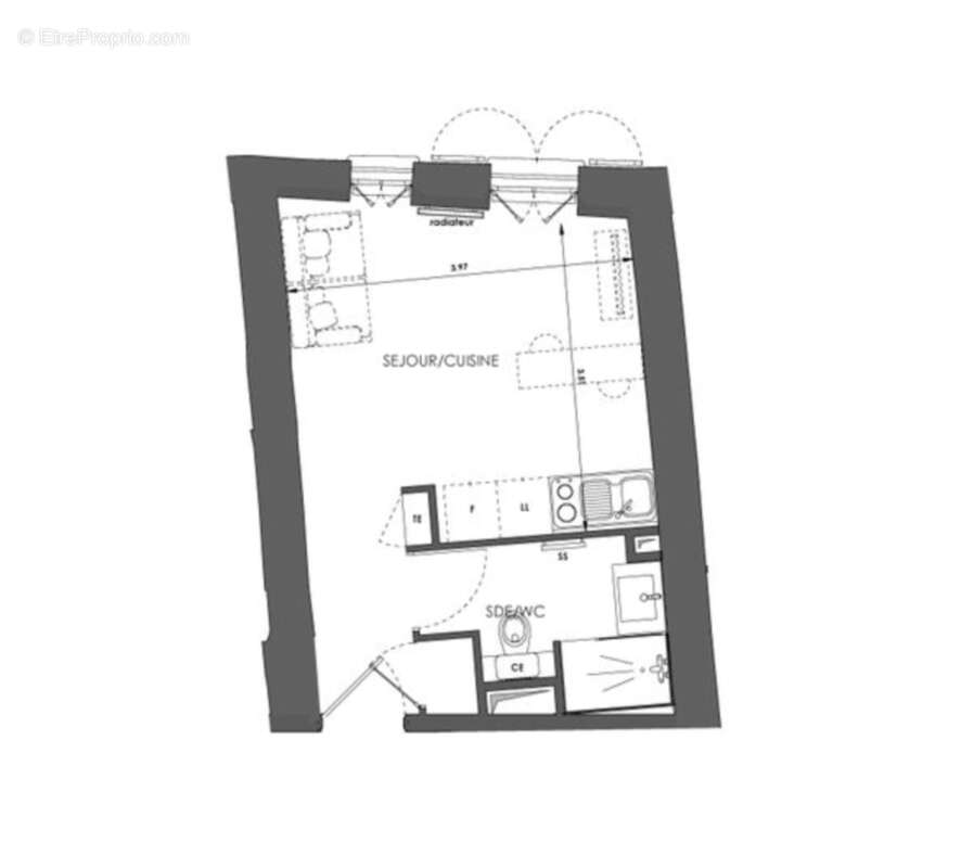 Appartement à TOULON