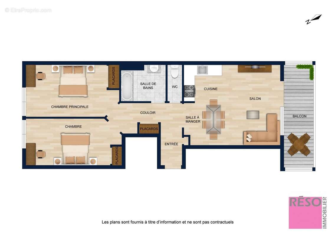 Appartement à ETREMBIERES