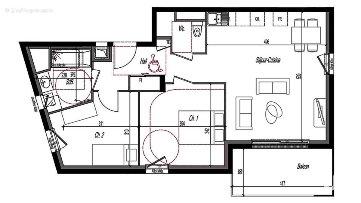 Photo 1 - Appartement à CLERMONT-FERRAND