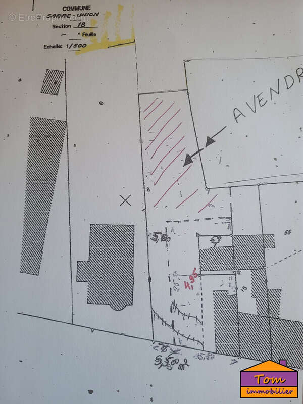 Terrain à SARRE-UNION