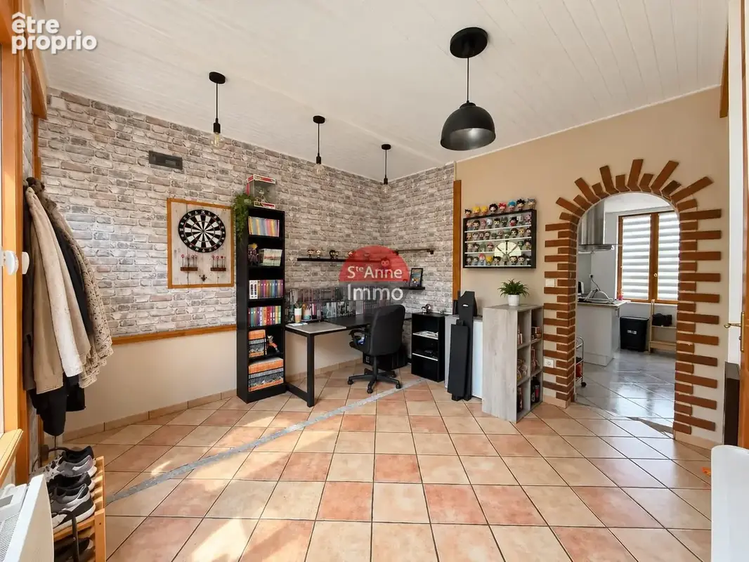 Champien - 96m2 - 3 chambres - 1 bureau - garages - jardin - terrasse - cave - photo 9