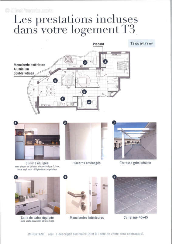 Appartement à TOURS