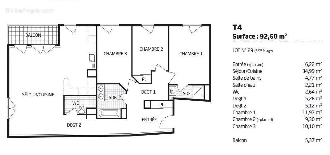 Appartement à VILLERS-COTTERETS