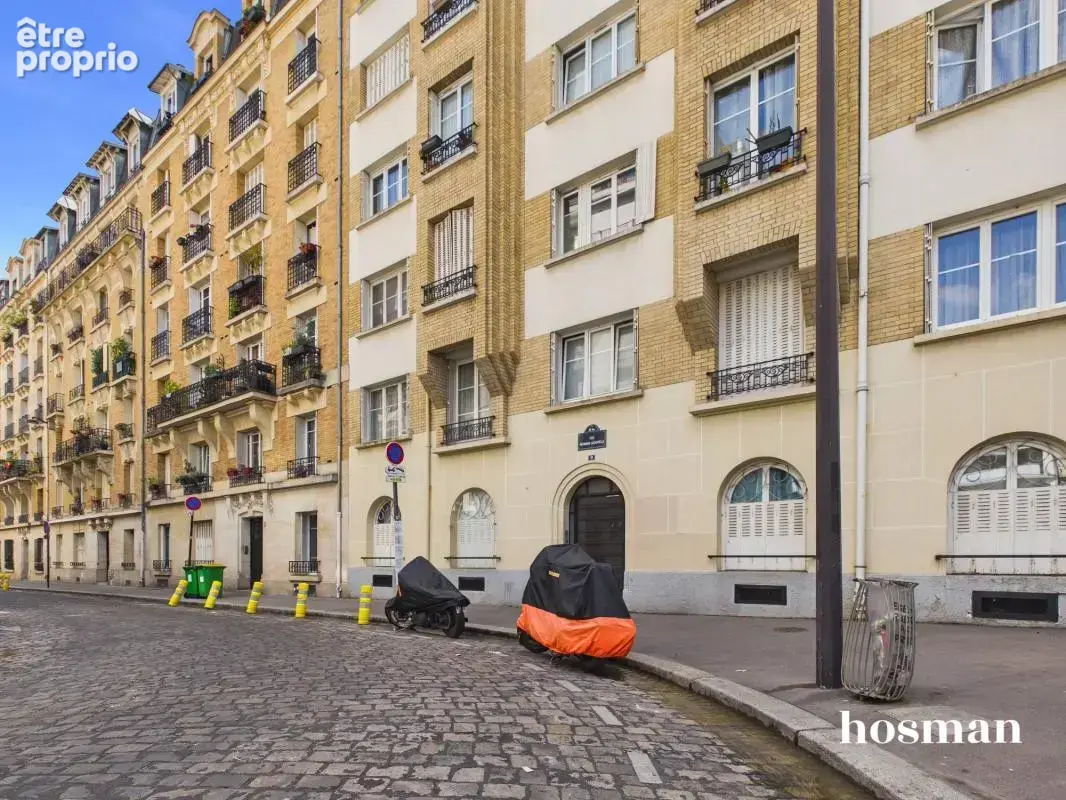 Paris 18ᵉ – 2 pièces avec ascenseur  37 m²  5ᵉ étage  calme & lumineux  cave - photo 16