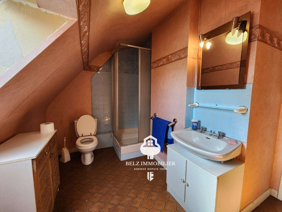ETEL MORBIHAN SUD  Maison traditionnelle avec sous-sol complet, à pied à la Ria d'Étel 5 chambres dont 2 en RDC TERRAIN de 826m² - photo 16