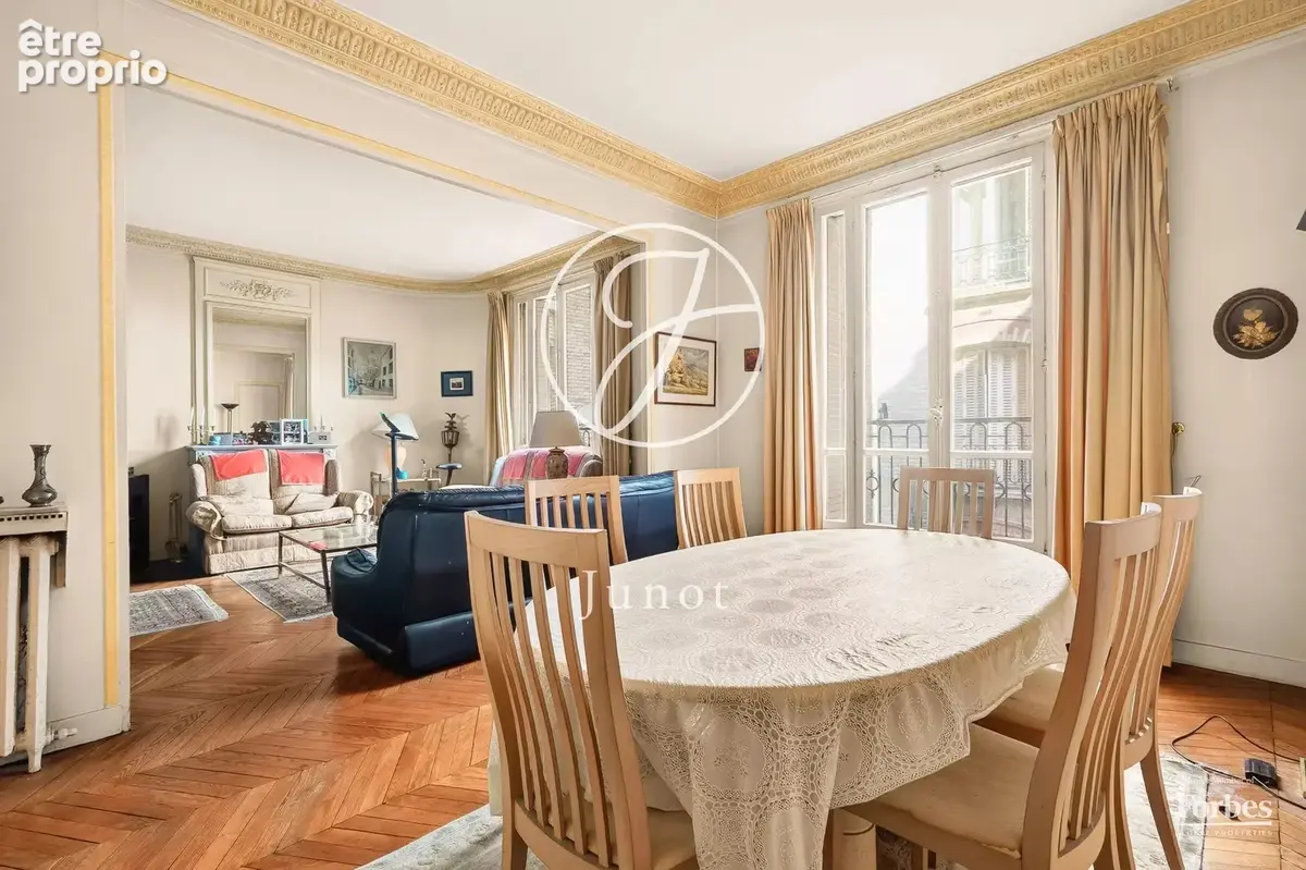 Paris 16e - MARBEAU / FOCH - Appartement  - 4 pièces - 103,32m² Carrez - 2/3 chambres - photo 3