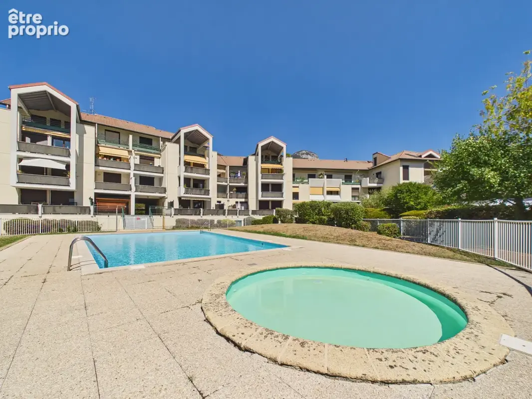SAINT-ALBAN-LEYSSE   Superbe T2 de 54 m2 avec terrasse, garage, piscine et vue montagnes - photo 12