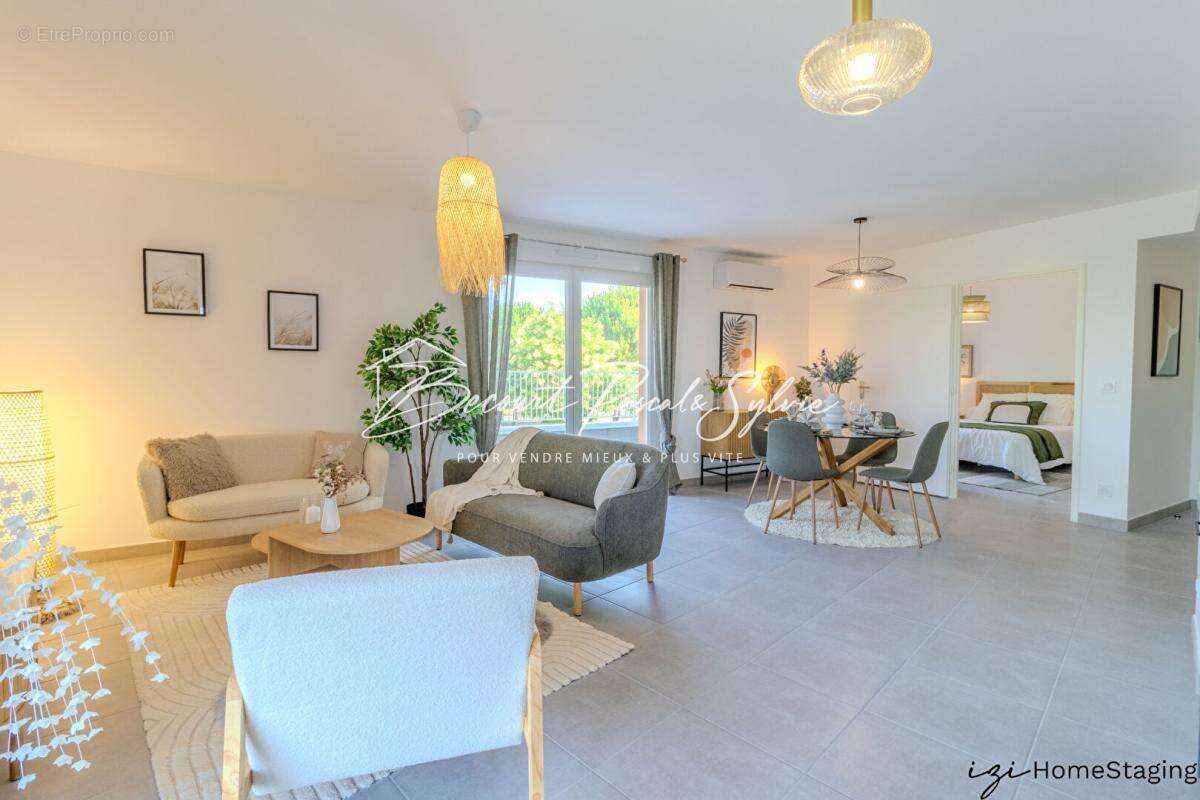 APPARTEMENT T3- 70,46 m² Idéalement situé: 227000  avec terrasse , double garage. Très Grand confort MONTEUX (84170) - photo 7