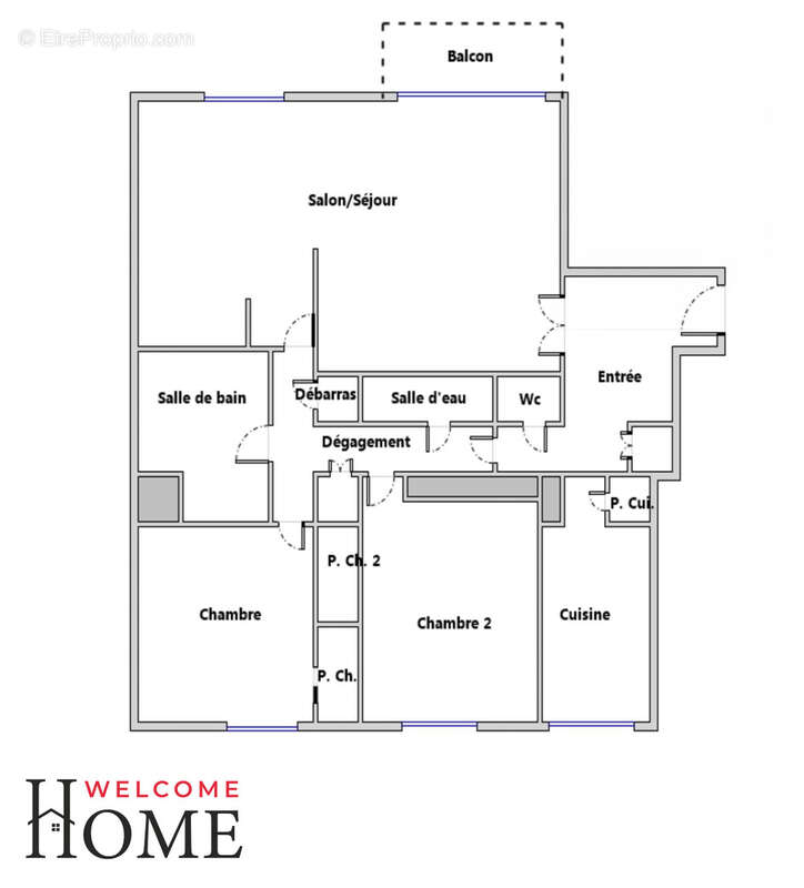 Appartement à LEVALLOIS-PERRET