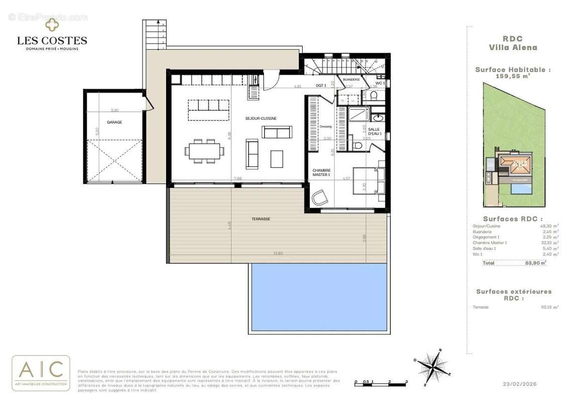 MOUGINS – Villa d'Exception : 163 m² de Luxe - Domaine Privé Sécurisé de 10 Villas - photo 4