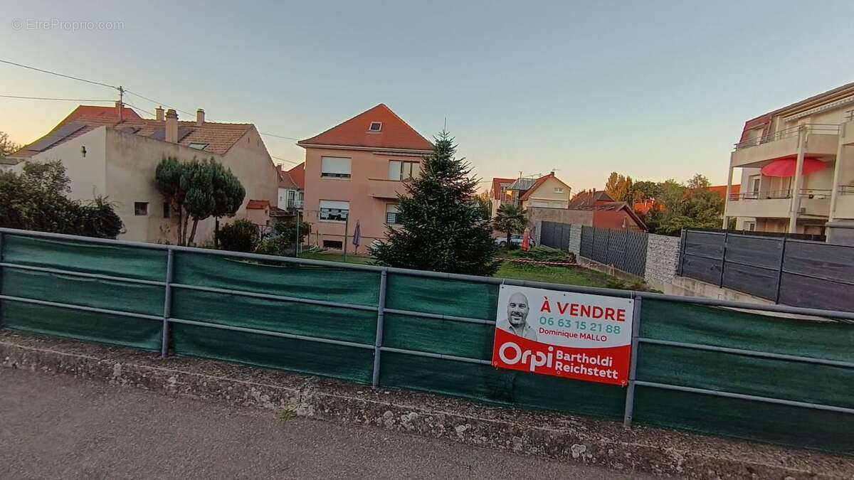 Terrain à SOUFFELWEYERSHEIM