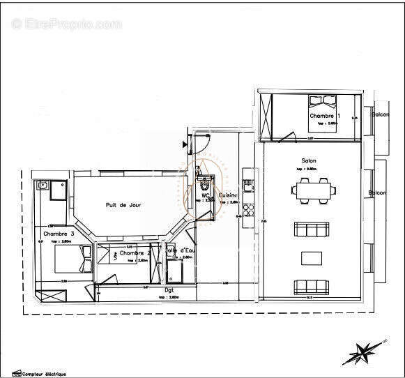 Appartement à MONTPELLIER