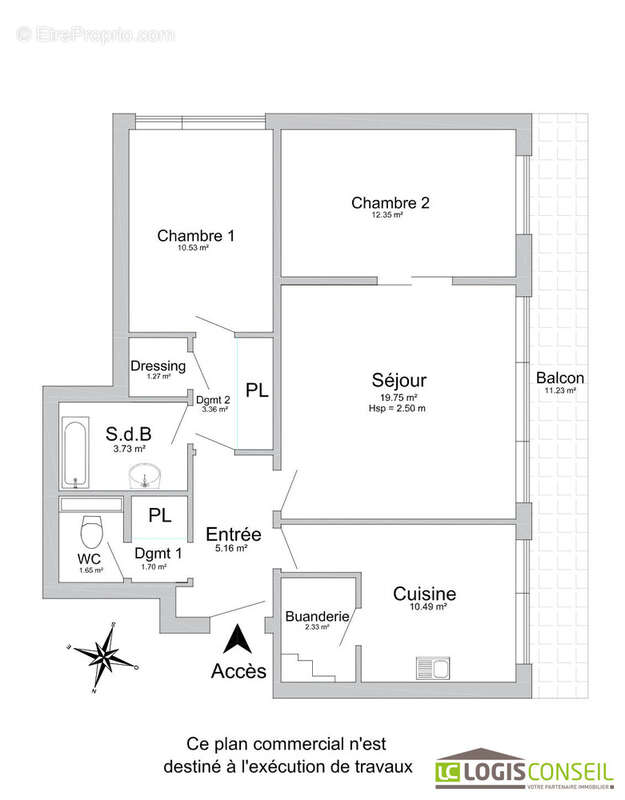 Appartement 72 m² à Chatenay-Malabry  - photo 8