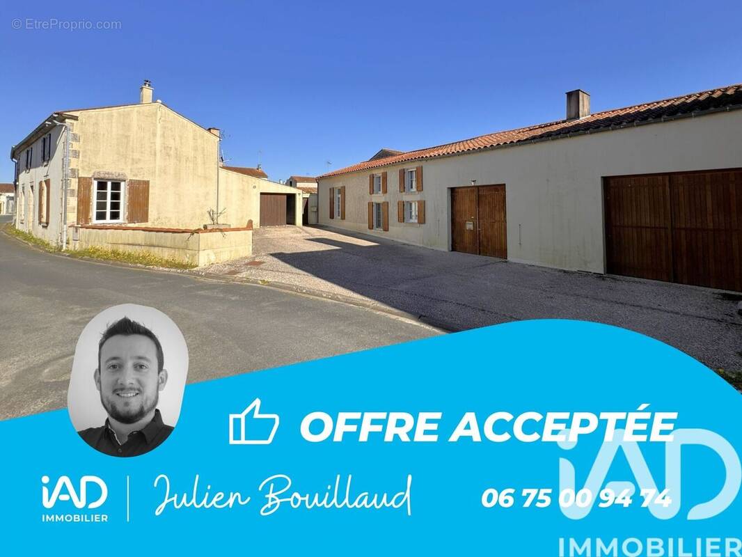 Photo 1 - Maison à LE GUE-DE-VELLUIRE
