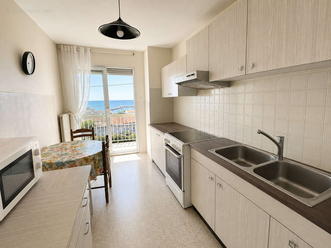 Carnon t3 dernier etage vue port mer etangs - photo 4