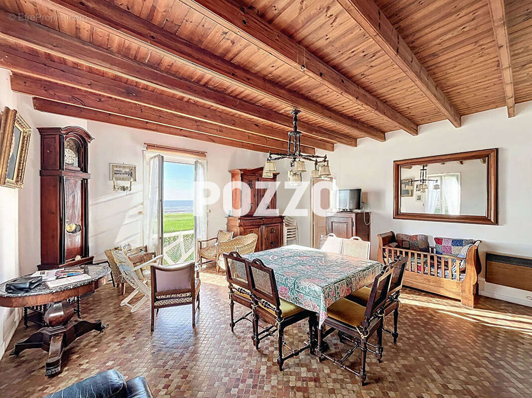 Saint jean le thomas :  vue mer, vue mont, villa 144 m2 au calme, jardin, preau, garage - photo 5