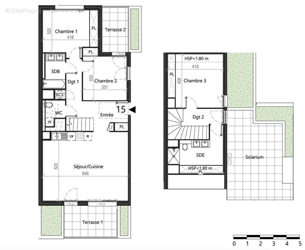 Appartement à TOULOUSE