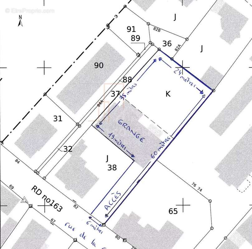 Terrain à ROESCHWOOG