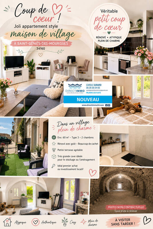 Appartement à SAINT-GENIES-DES-MOURGUES