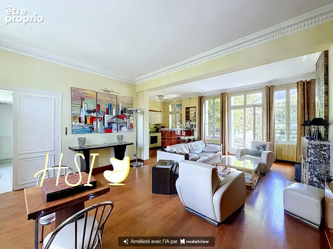 Demeure de prestige f9 (254 m²) à bois colombes - photo 8