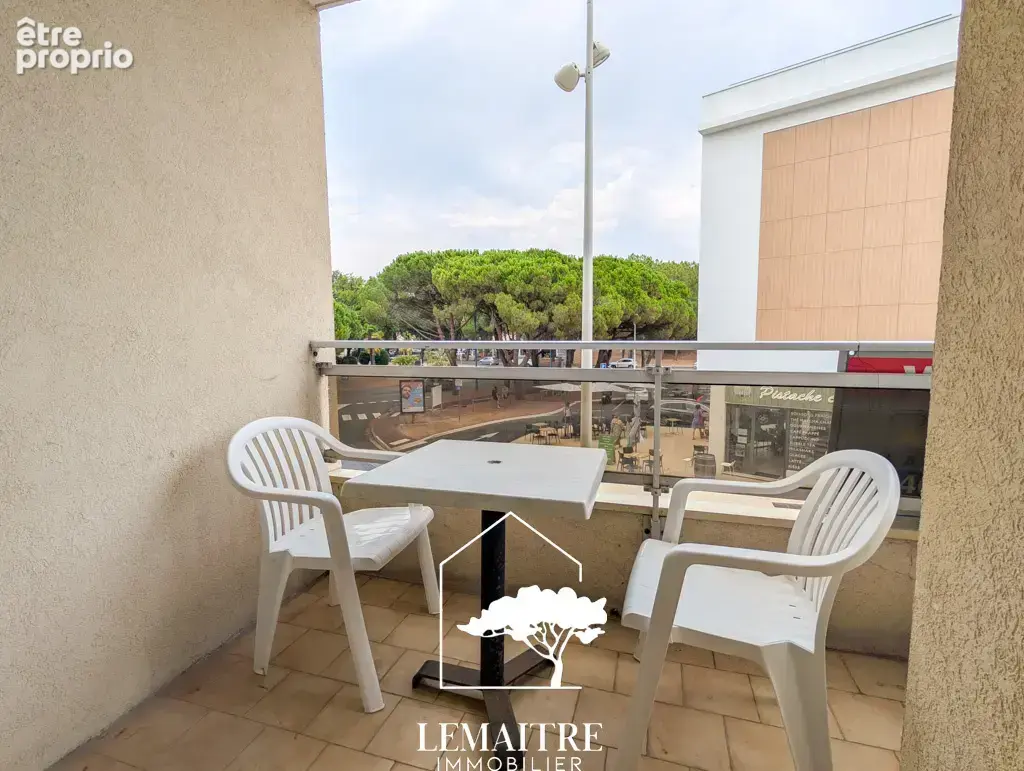 Studio meublé 25 m2 La Palmyre Vue pinède avec balcon - photo 4