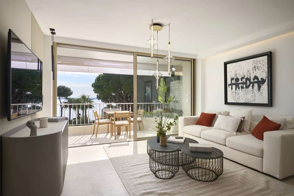 Cannes palm beach beau 4  pieces vue mer - photo 17