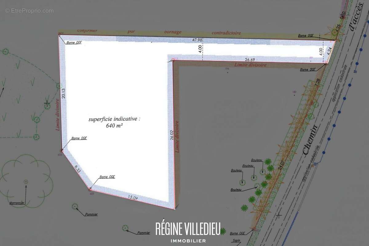 Terrain à TOURLAVILLE