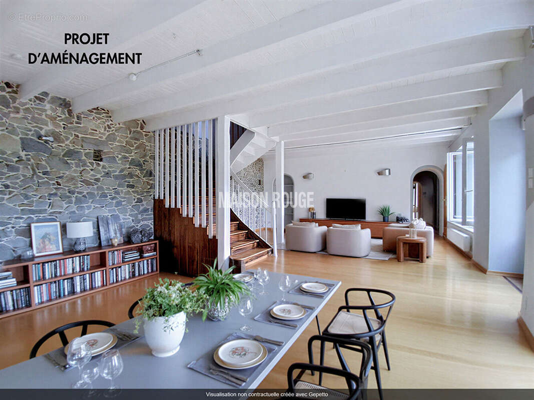 Le charme authentique et les volumes généreux qui font la différence - Maison à proximité du bourg de Yffiniac - photo 3