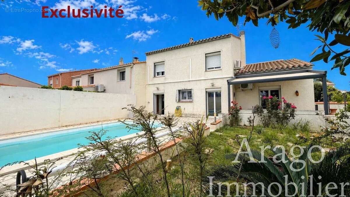 À vendre, Charmante villa 3 faces à Peyrestortes. - photo 2