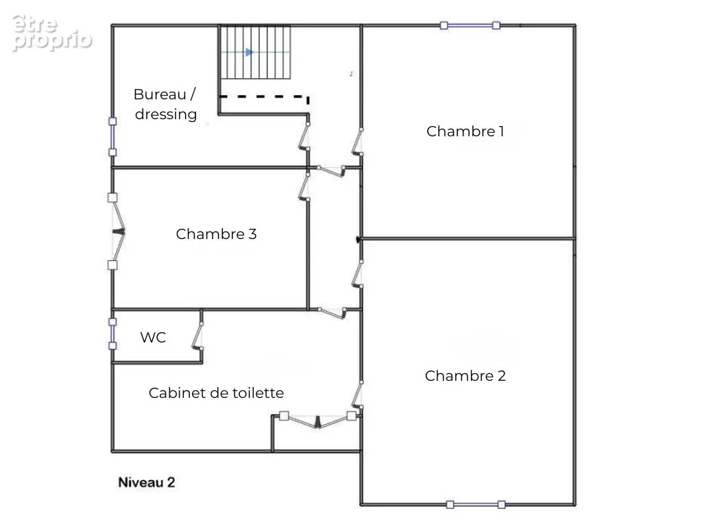Maison individuelle, 3 chambres, centre de Bletterans - photo 18