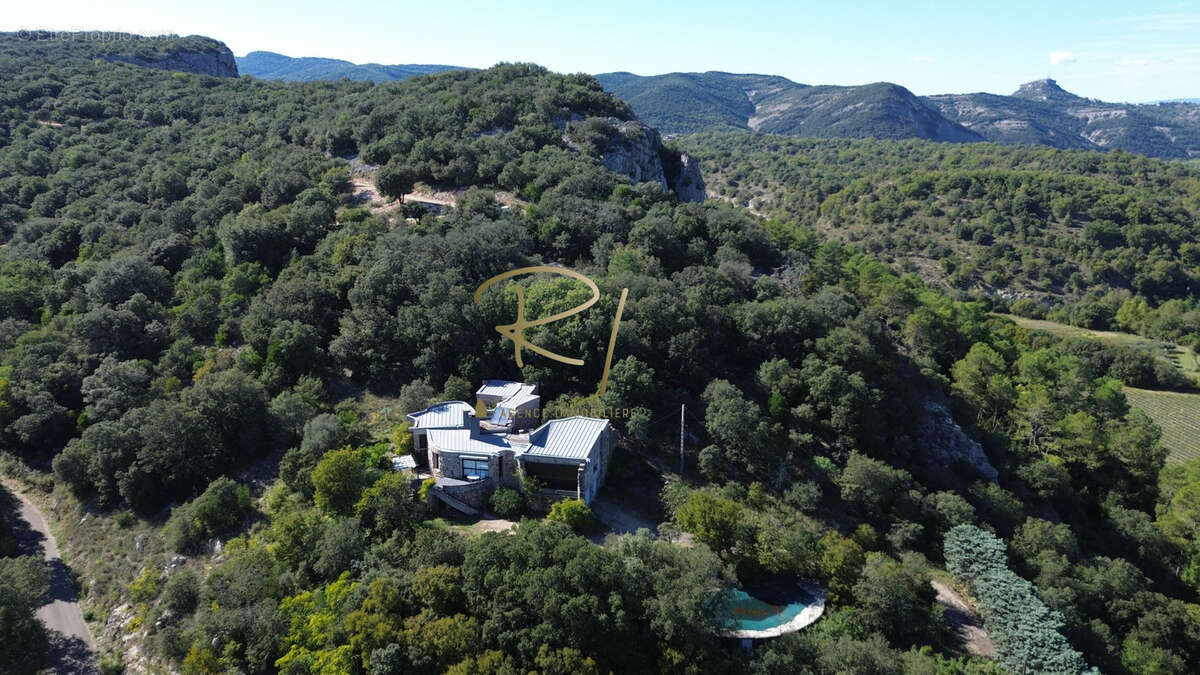 Maison d'architecte avec vue panoramique sur les Gorges de l'Ardèche - photo 2