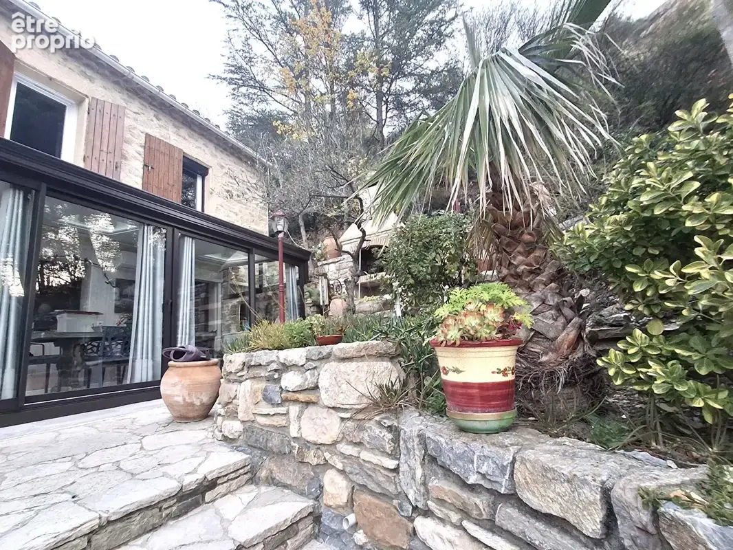 Villeneuve les corbieres, maison 4 pièces jardin dépendances - photo 7