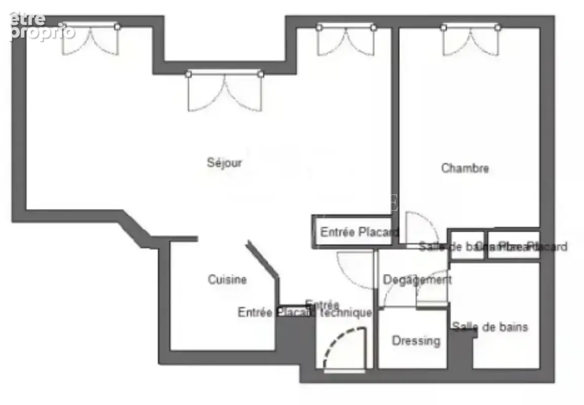 Appartement 2/3 pièces avec jardin - résidence de standing - photo 8