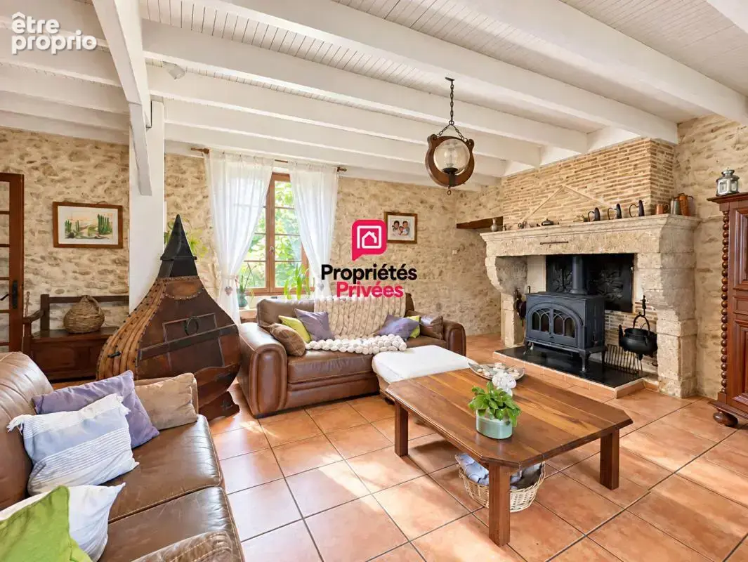 Maison familiale en pierre 4 chambres avec jardin sans vis à vis à Noaillan - photo 6