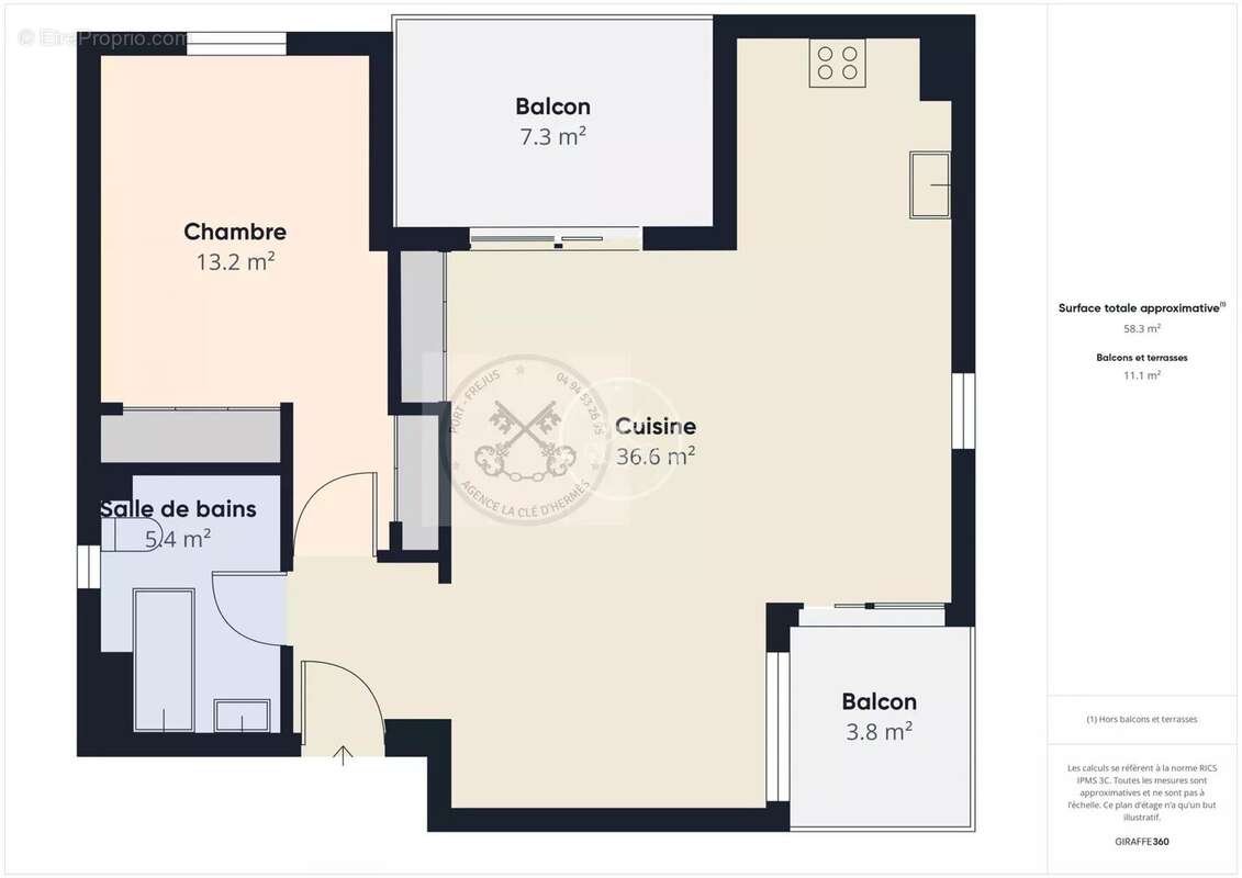 Appartement à FREJUS