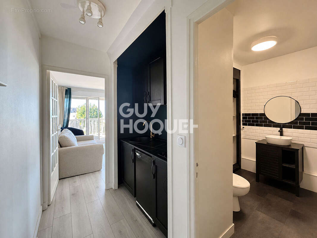 Studio avec vue mer -  terrasse & parking - trouville sur mer - photo 7