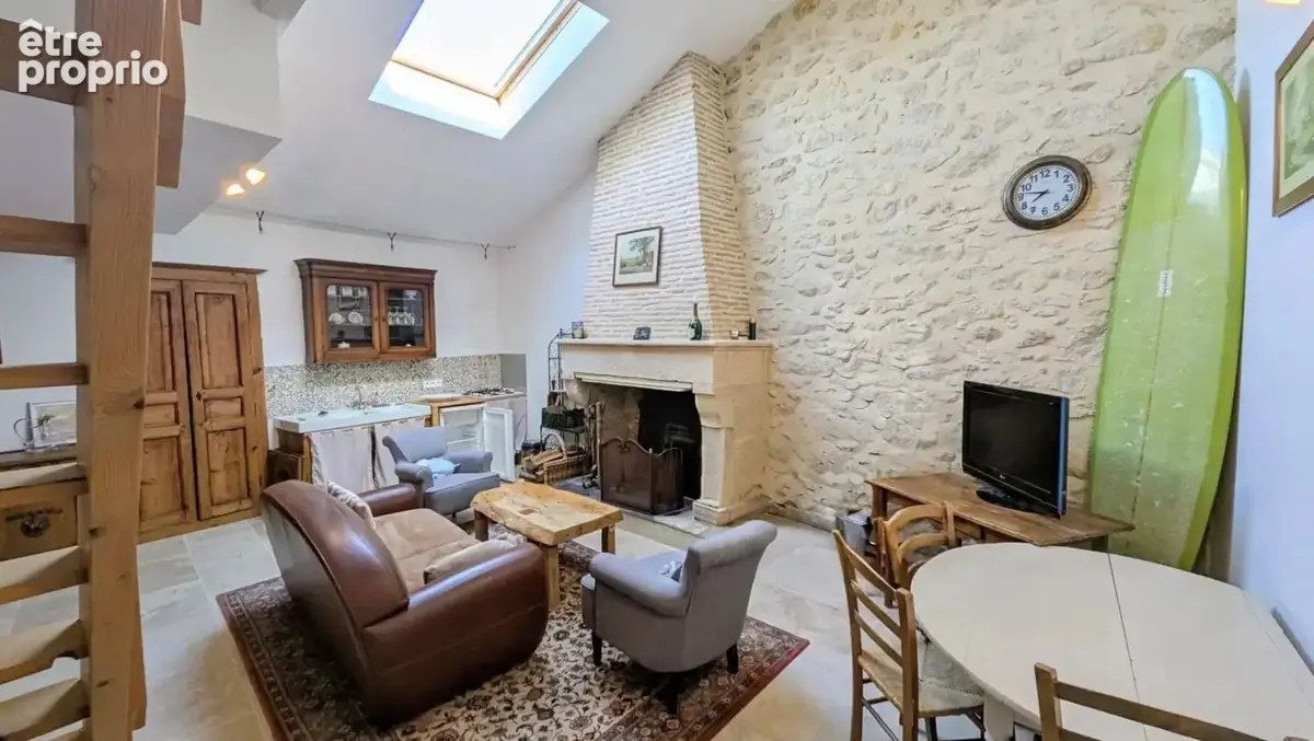 Maison de ville en pierre avec studio indépendant et grand garage  Portets - photo 11