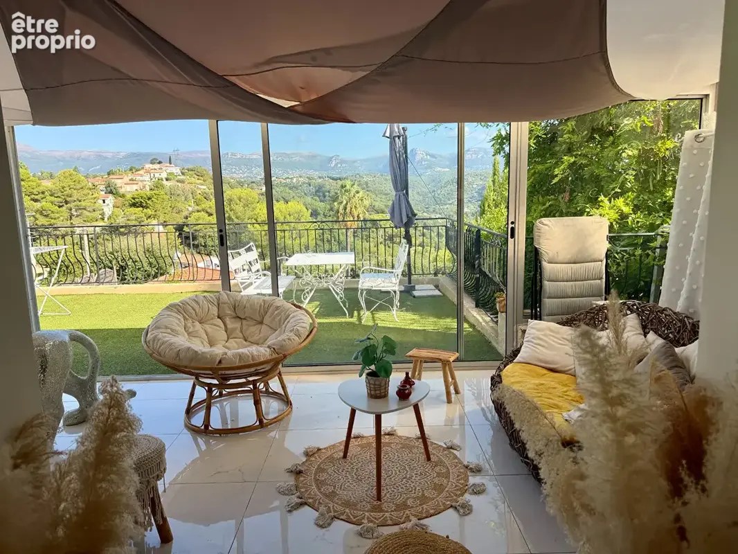 Cagnes sur mer - villa 3/4 pieces + studio piscine calme - photo 12