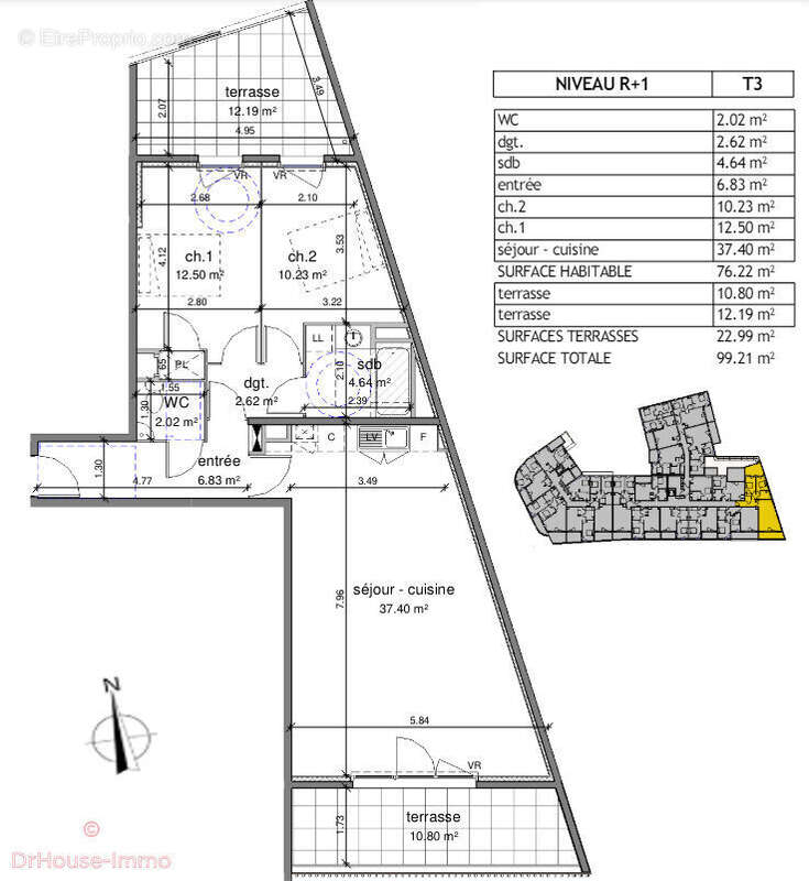 Appartement à CASTELNAU-LE-LEZ