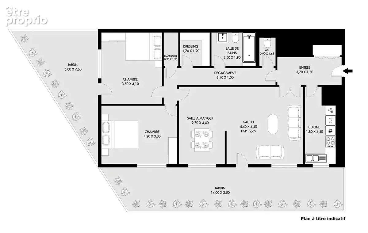 Appartement Paris 4 pièces 85.30 m2 - Secteur Alleray - photo 18