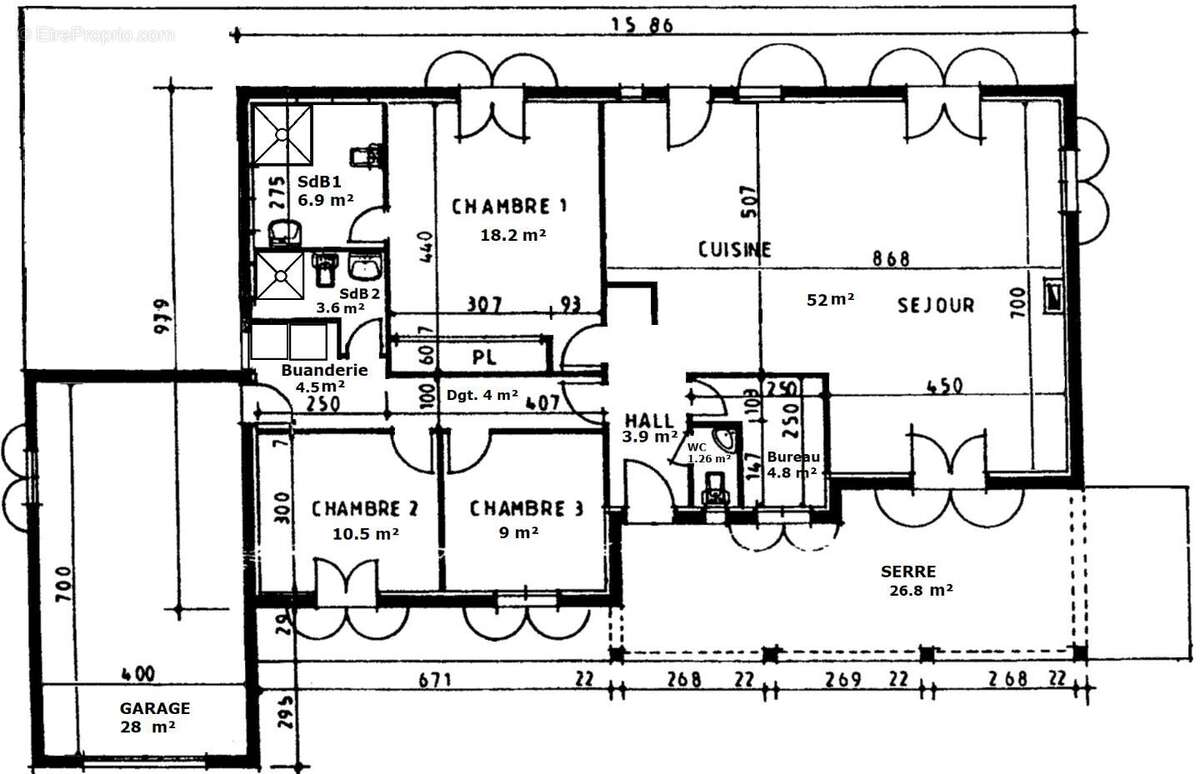 Maison à MONTBRUN-DES-CORBIERES