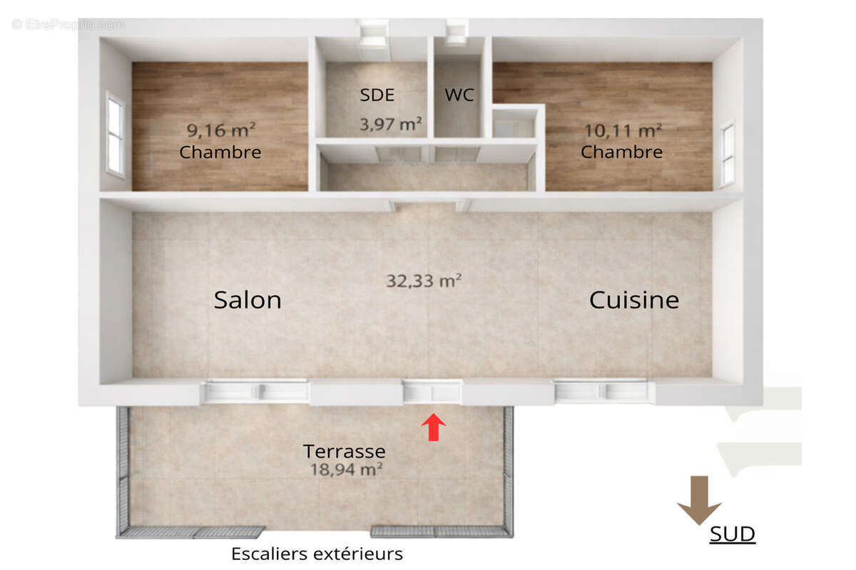 Appartement à GREASQUE