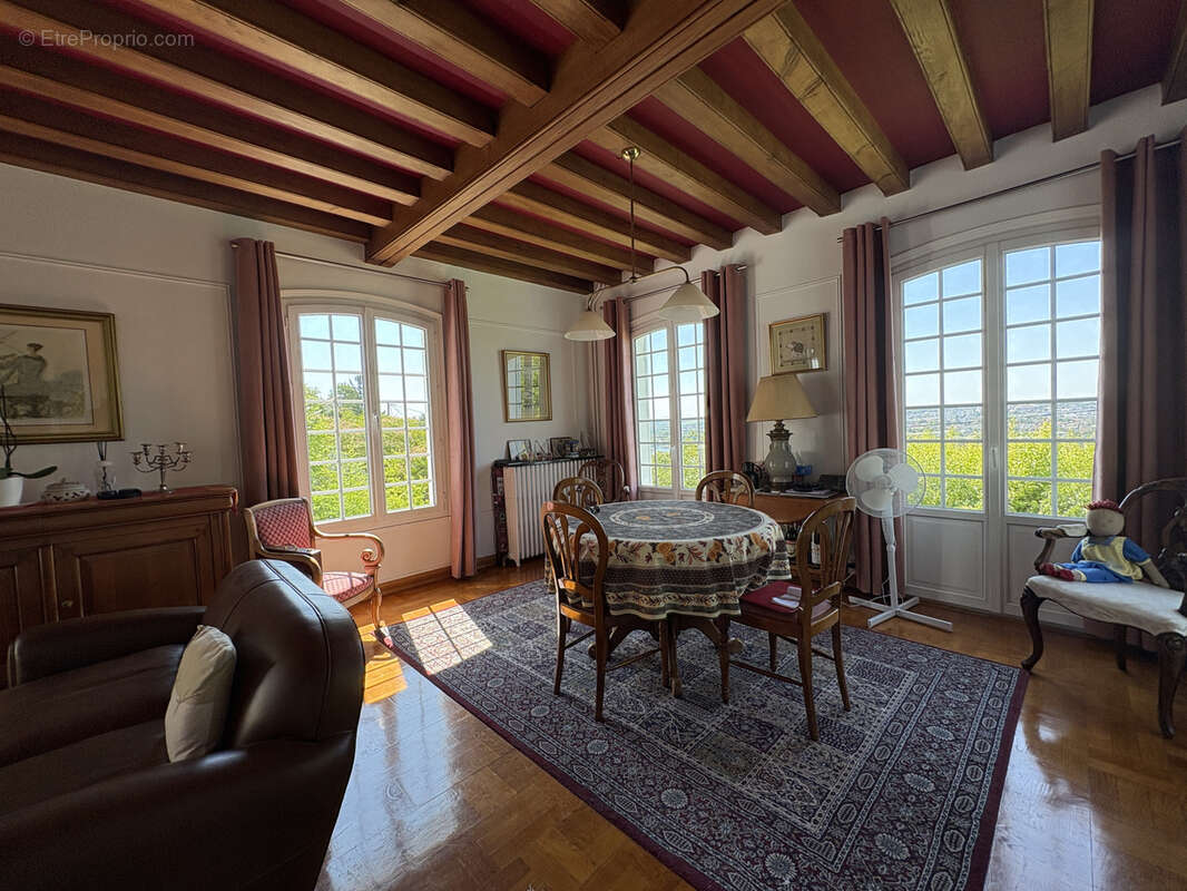 Limay - coteaux de limay - maison d'architecte avec vue panoramique sur la vallée de la seine - photo 13