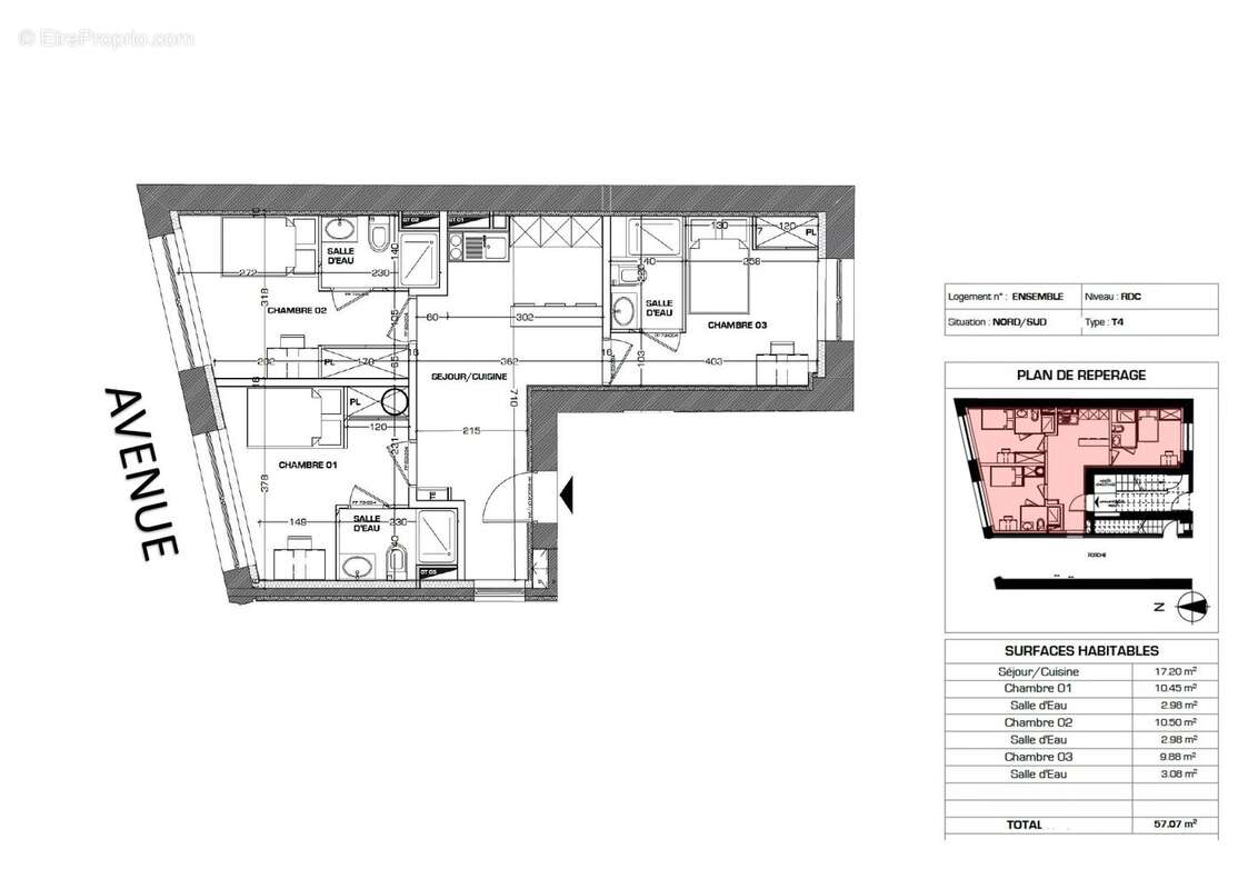 Appartement à LYON-3E