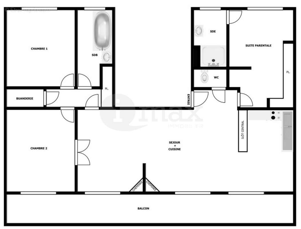 Appartement à CLICHY