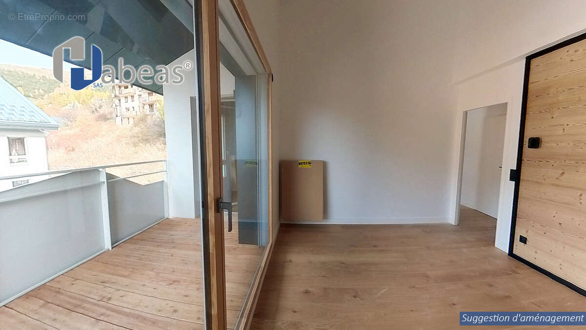 T3 Duplex, 2 chambres, 67,01m², Balcon 6m², Casier à Ski, cellier - photo 2